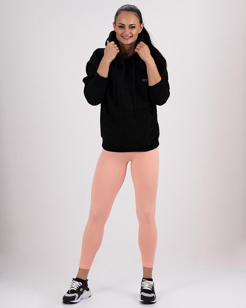 VEVAwear Soft Hoodie Mighty Black – product detail