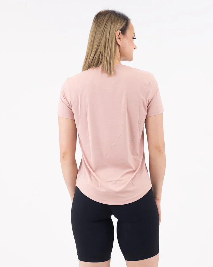 VEVAwear Feather T-shirt Ultra White – back view